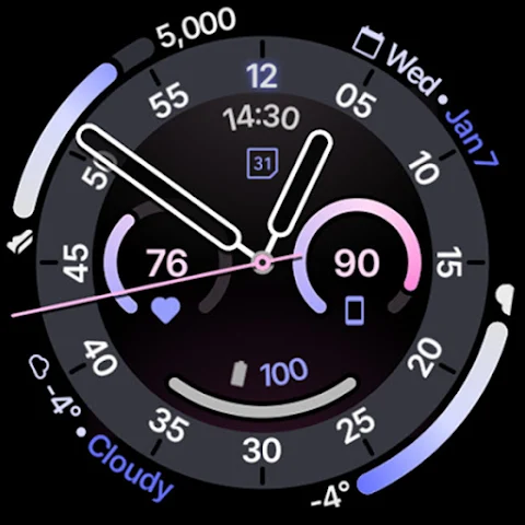 Wayfarer Watch Face screenshot