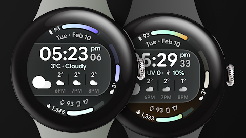 Weather Dashboard Watch Face screenshot