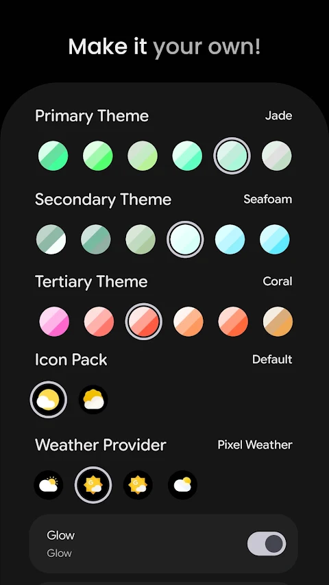 Weather Dashboard Watch Face screenshot