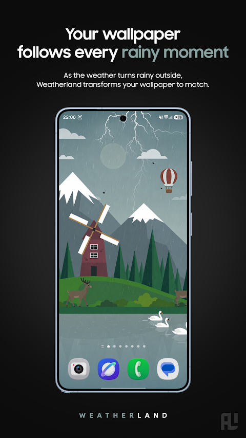 WeatherLand : Live Wallpaper screenshot
