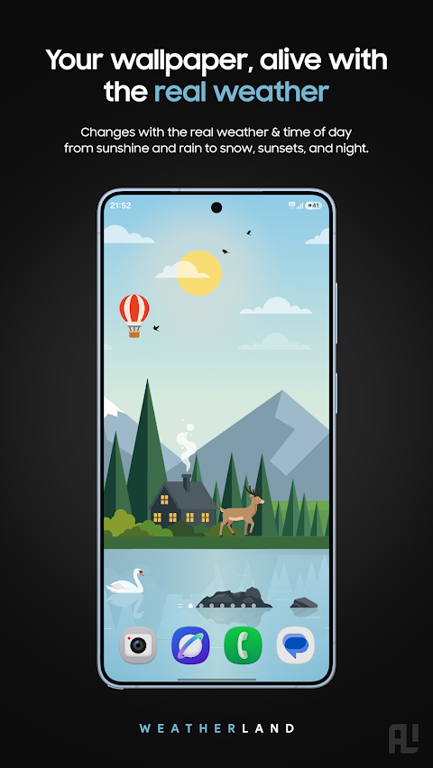 WeatherLand : Live Wallpaper screenshot