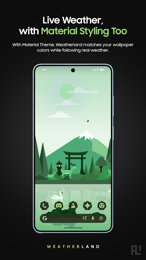 WeatherLand : Live Wallpaper screenshot
