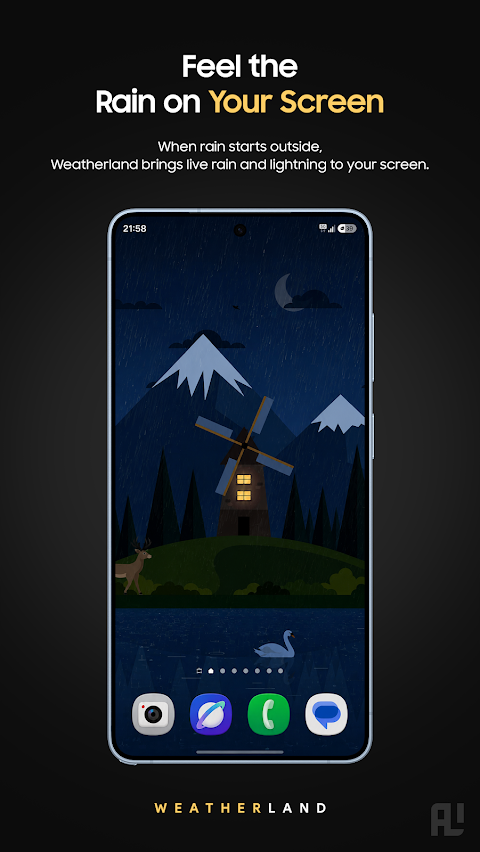 WeatherLand : Live Wallpaper screenshot