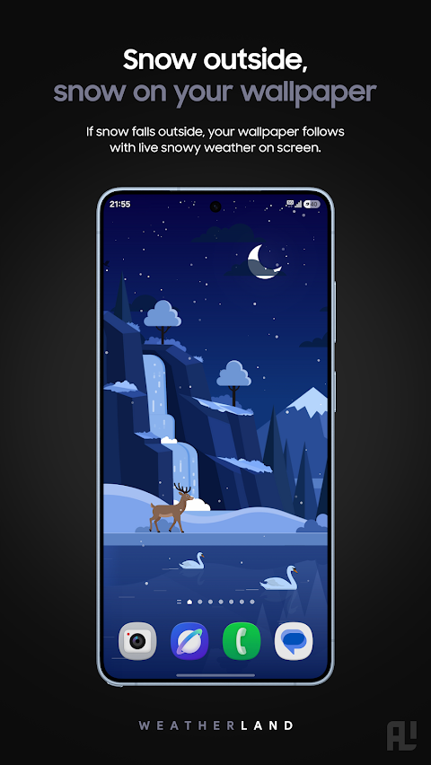 WeatherLand : Live Wallpaper screenshot