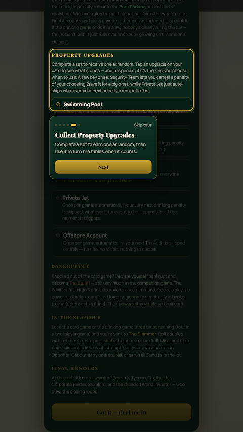 The Property Bar screenshot