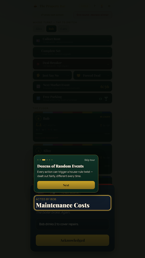 The Property Bar screenshot