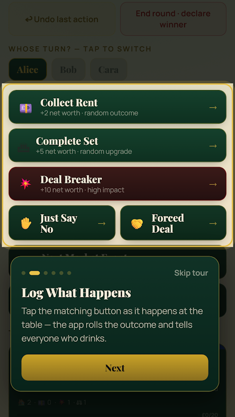 The Property Bar screenshot