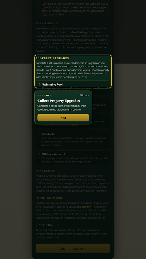 The Property Bar screenshot