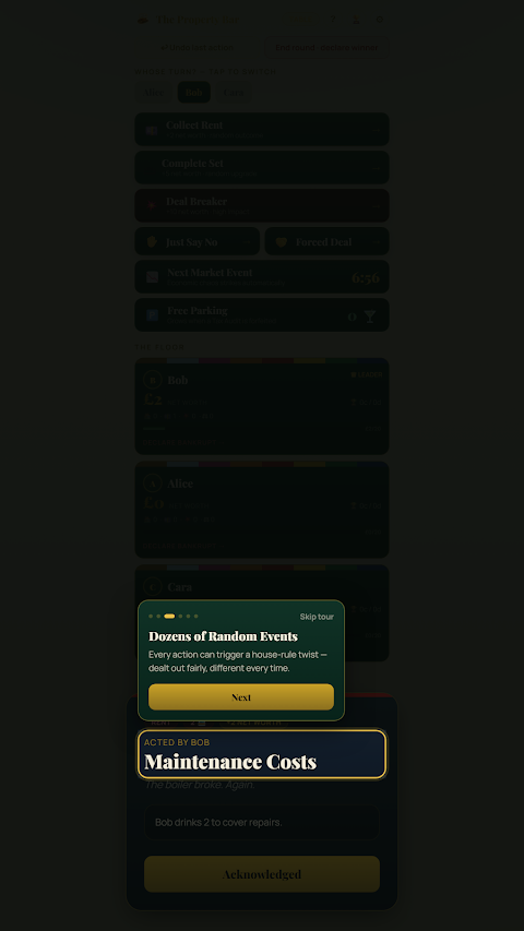 The Property Bar screenshot