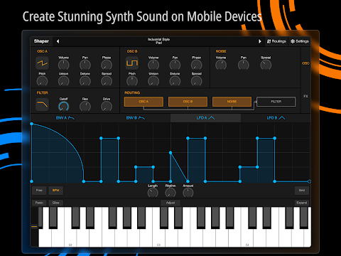 Shaper – Synthesizer screenshot