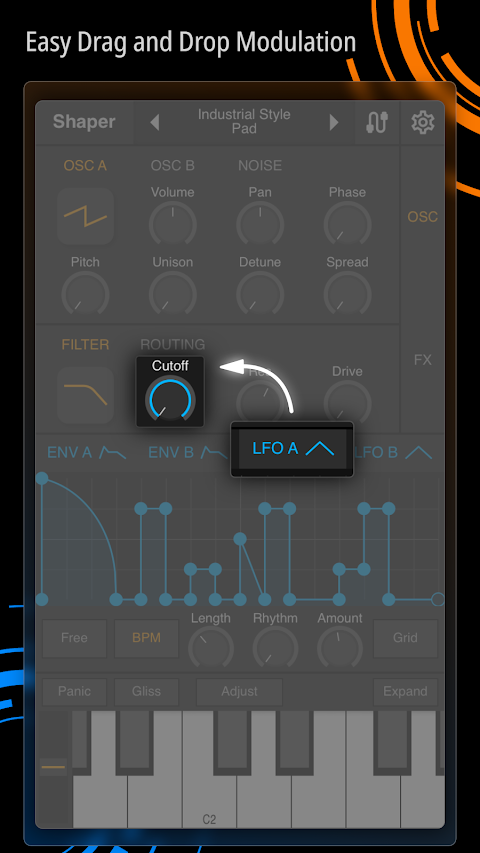 Shaper – Synthesizer screenshot