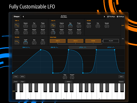 Shaper – Synthesizer screenshot
