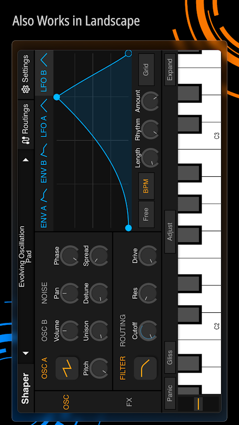 Shaper – Synthesizer screenshot