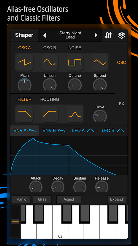 Shaper – Synthesizer screenshot