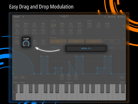 Shaper – Synthesizer screenshot