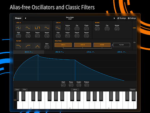Shaper – Synthesizer screenshot