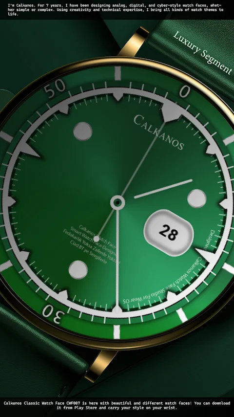 Classic Watch Face CWF007 screenshot