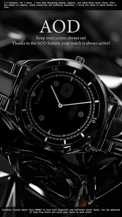 Classic Watch Face CWF007 screenshot