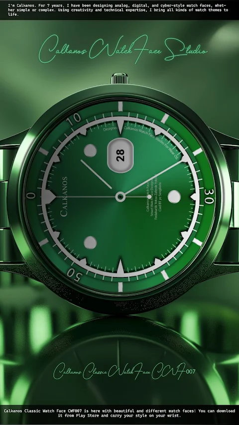Classic Watch Face CWF007 screenshot