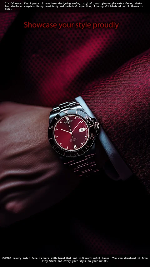 CWF 008 Luxury Watch Face screenshot