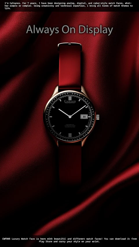 CWF 008 Luxury Watch Face screenshot
