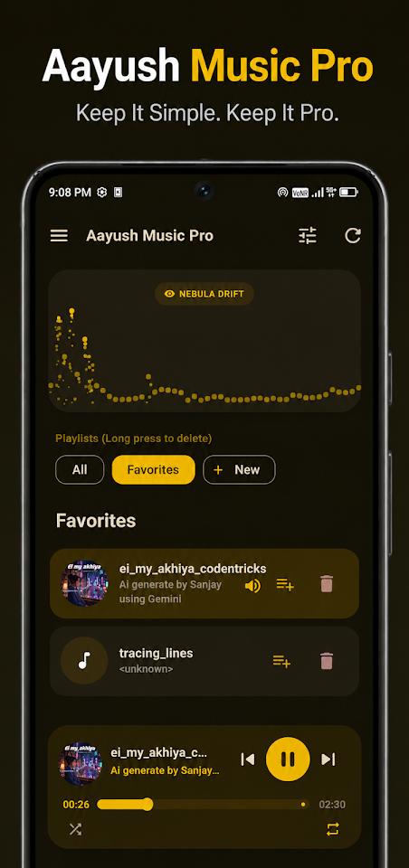 Music Player Pro: MP3 Player screenshot