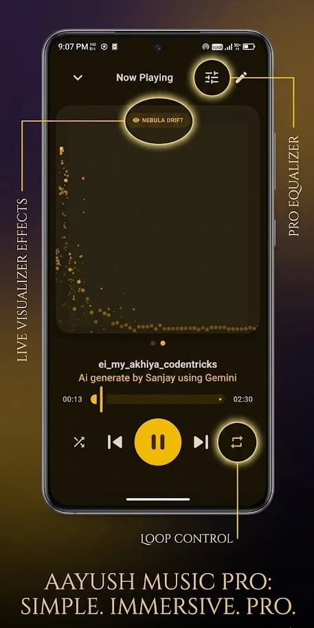 Music Player Pro: MP3 Player screenshot