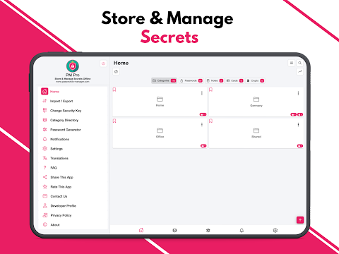 PM Pro: Password Manager screenshot