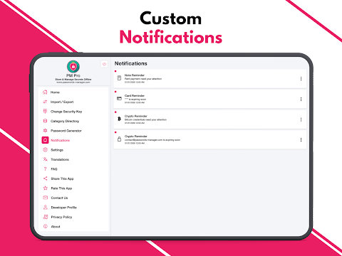 PM Pro: Password Manager screenshot