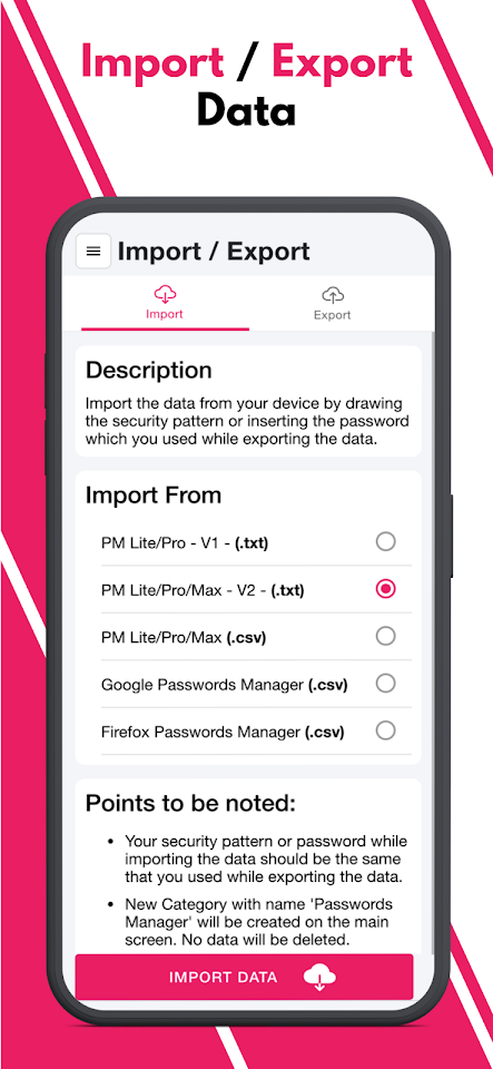 PM Pro: Password Manager screenshot