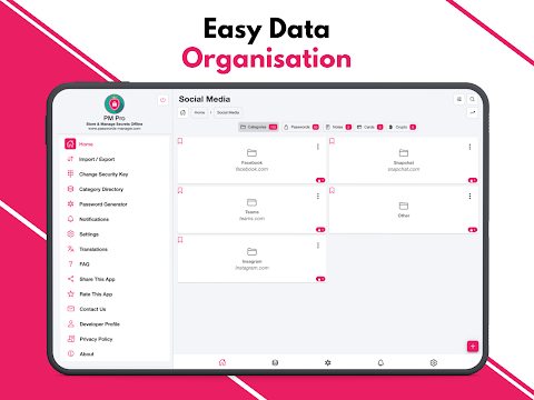 PM Pro: Password Manager screenshot