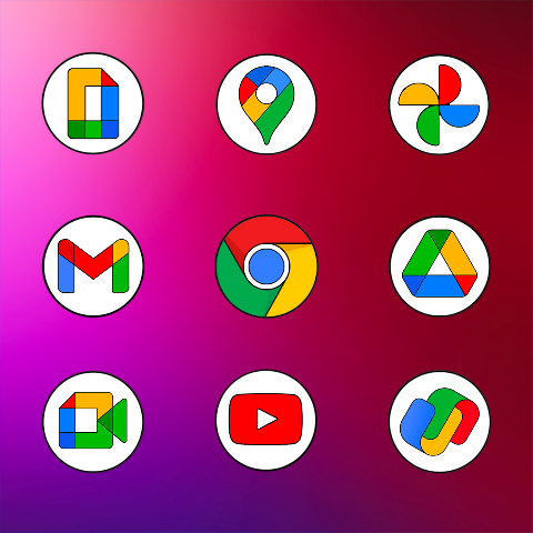 Oxigen Circle – Icon Pack screenshot