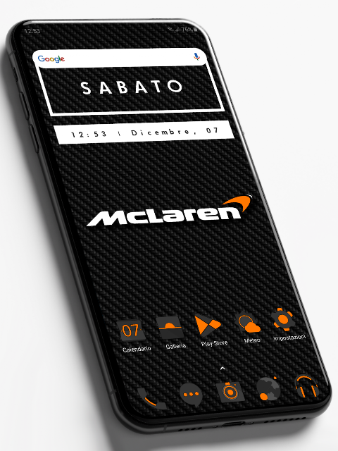 Oxigen McLaren – Icon Pack screenshot