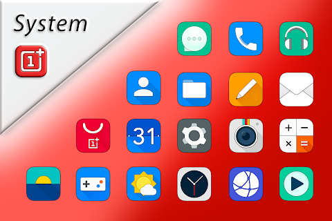 Oxigen Square – Icon Pack screenshot