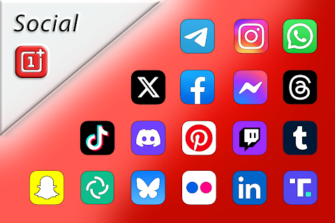 Oxigen Square – Icon Pack screenshot