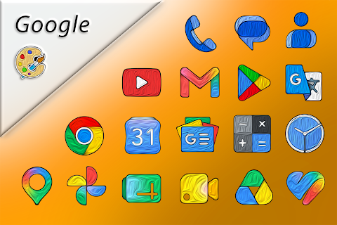 Painting – Icon Pack screenshot