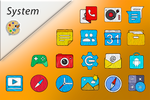 Painting – Icon Pack screenshot