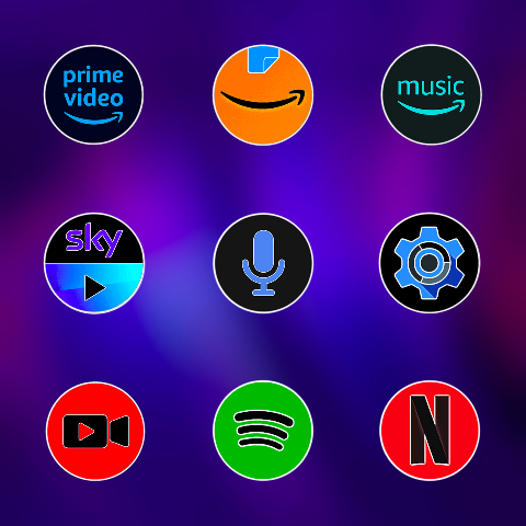 Pixly Fluo – Icon Pack screenshot