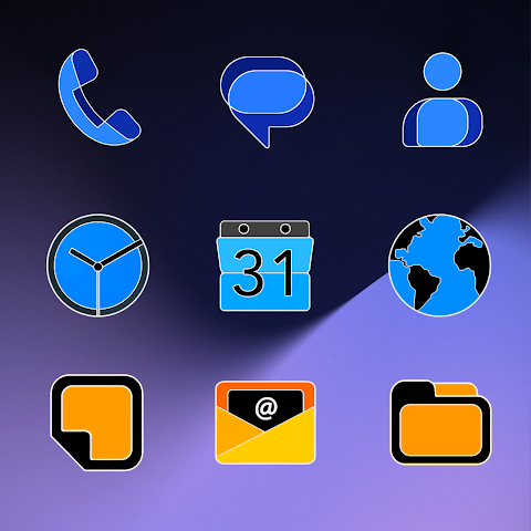 Pixly Limitless Fluo Icon Pack screenshot