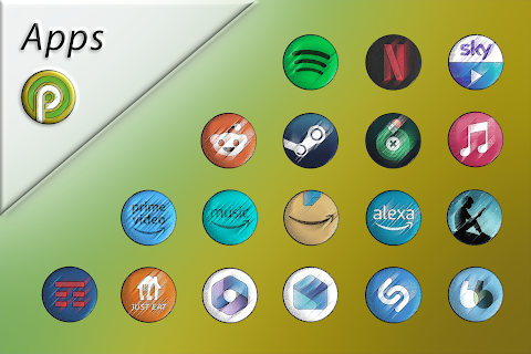 Pixly Vintage – Icon Pack screenshot