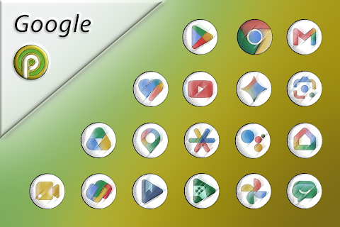Pixly Vintage – Icon Pack screenshot