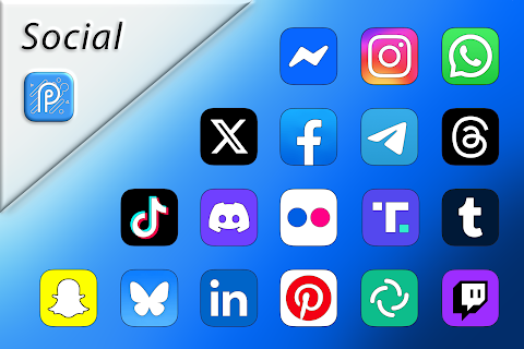 Pixly Square – Icon Pack screenshot