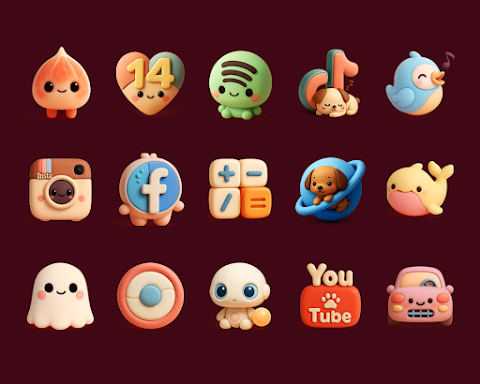 Cuties – Icon Pack screenshot
