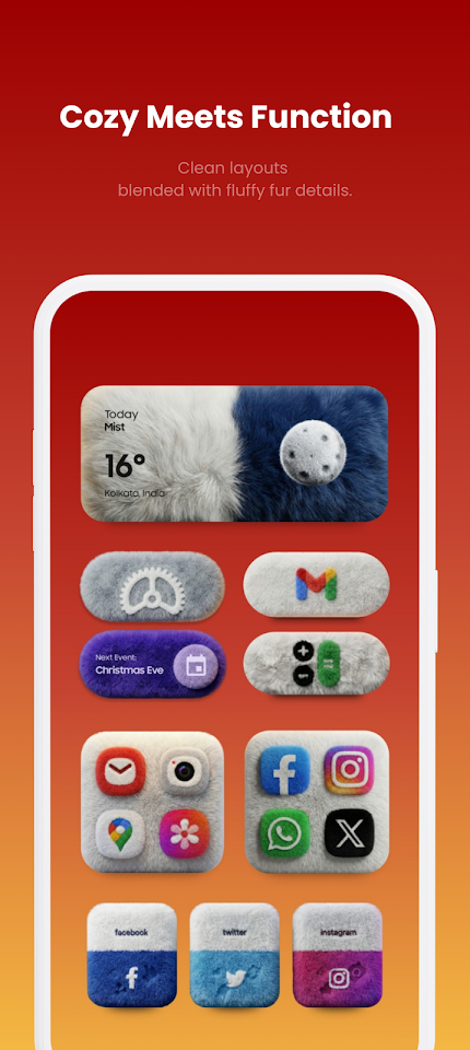 Fluffy Widget screenshot