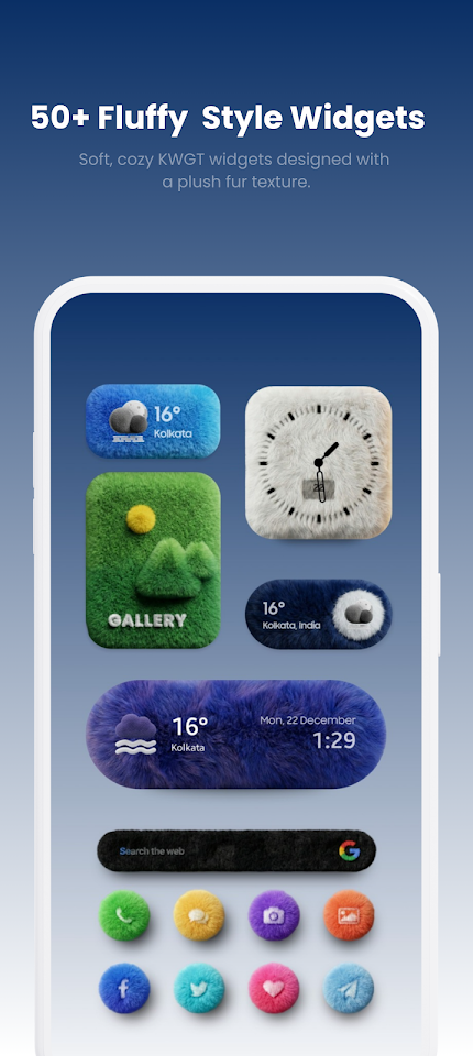 Fluffy Widget screenshot