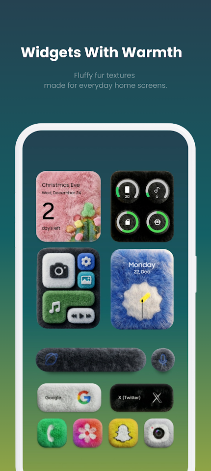 Fluffy Widget screenshot