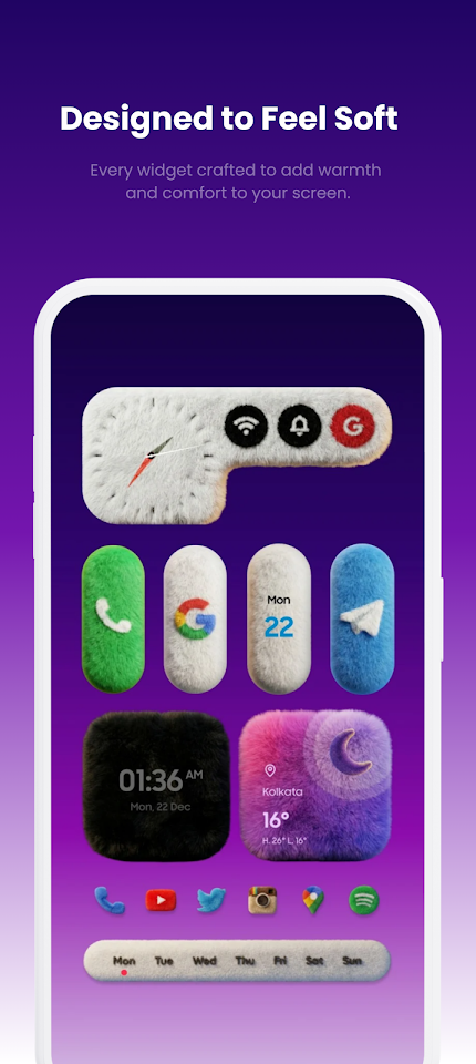Fluffy Widget screenshot