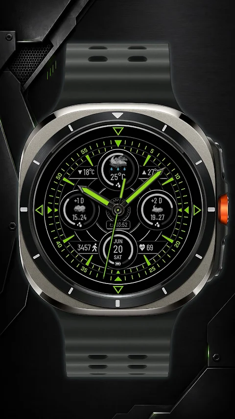 Core X Weather Watch Face screenshot