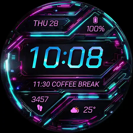 TekWer F5 Animated Watch Face screenshot