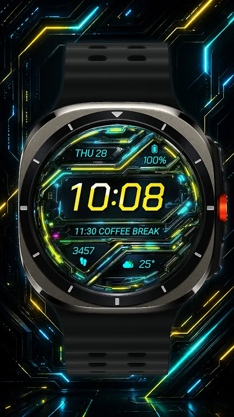 TekWer F5 Animated Watch Face screenshot